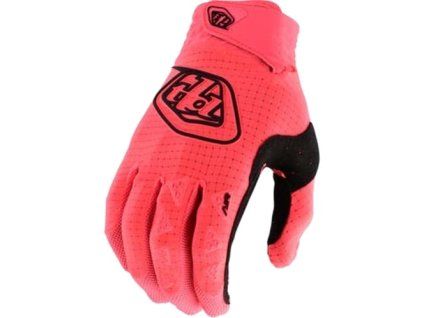 TLD RUKAVICE AIR GLO RED M (Veľkosť M)
