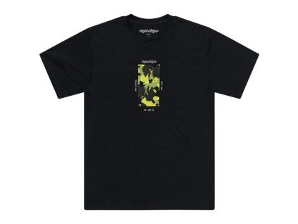 TLD TRIKO S KRÁTKÝM RUKÁVEM BOXED OUT BLACK S (Veľkosť S)