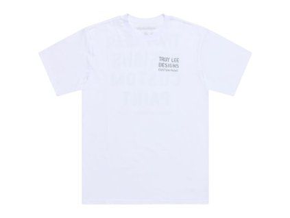 TLD TRIKO S KRÁTKÝM RUKÁVEM PAINT SHOP WHITE S (Veľkosť S)