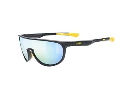 257080 uvex bryle sportstyle 515 black matt mir yellow