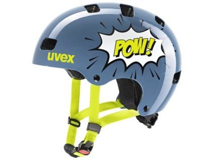 UVEX HELMA KID 3 STONE BLUE POW 55-58 (Farba stone blue pow, Veľkosť 55-58)