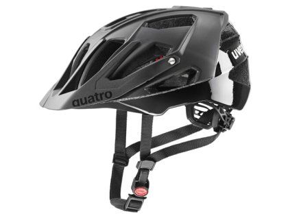 UVEX HELMA QUATRO CC ALL BLACK 52-57 (Farba all black matt, Veľkosť 52-57)