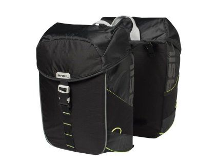 Basil MILES DOUBLE BAG (Farba Čierna/limeta)
