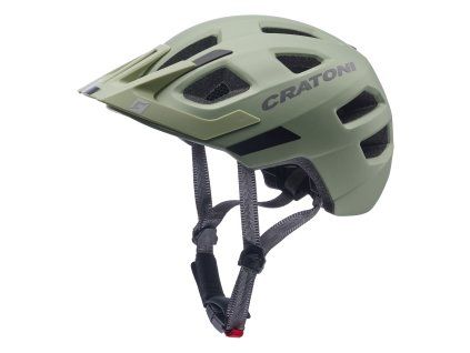Dětská helma CRATONI Maxster Pro Metallic-Sage Matt  - S (48-53 cm) (Veľkosť S)