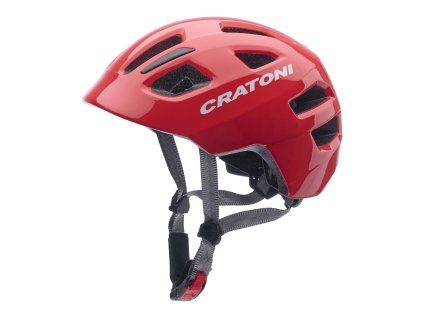 Dětská helma CRATONI Maxster Red Glossy  - XS-S (46-51 cm) (Veľkosť XS)