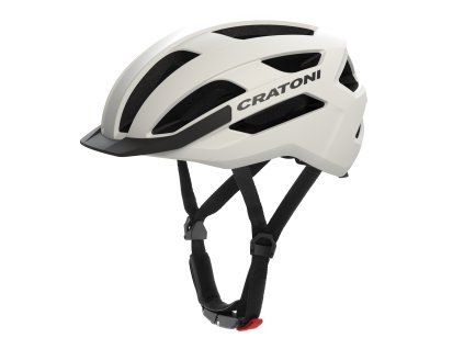 Helma CRATONI Pacer 2.0 White Matt  - S-M (54-58 cm) (Veľkosť S)