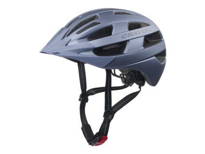 Helma CRATONI Velo-X Metallicblue Matt  - S-M (52-57 cm) (Veľkosť S)
