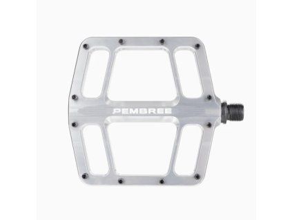 pedaly pembree d3a flat pedal large silver 1 o