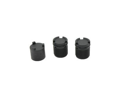nahradni dil look kit of 2 black caps screw nut tools o