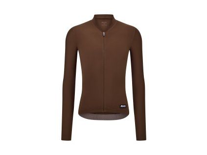 Unisex dres s dlhým rukávom SANTINI RTR Chocolate - 3XS (Veľkosť XXXS)