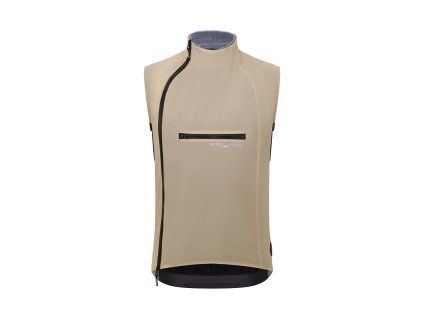 Unisex vesta SANTINI Alpha Insulated Cappuccino - XXS (Veľkosť XXS)