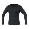 226168 gore m base layer long sleeve shirt black xl 100317990006