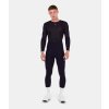 3/4 Kalhoty se šlemi SANTINI Unico Black - XS (Veľkosť XS)