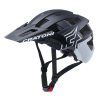 Helma CRATONI AllSet Pro Black/White Matt - XS/S (52-57 cm) (Veľkosť XS)