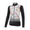 DOTOUT DÁMSKÝ DRES S DLOUHÝM RUKÁVEM FANATICA MELANGE LIGHT GREY-BLACK S (Veľkosť S)