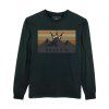 PEATY'S PUBWEAR TRIKO S DLOUHÝM RUKÁVEM 3 PEAKS SUNSET / BLACK M (Veľkosť M)