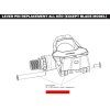 nahradni dil look set of keo axle lever set of 1 1 o
