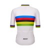 Dres SANTINI UCI World Champion Official White - XS (Veľkosť XS)
