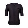 Unisex dres SANTINI Aero Race Black - XXS (Veľkosť XXS)